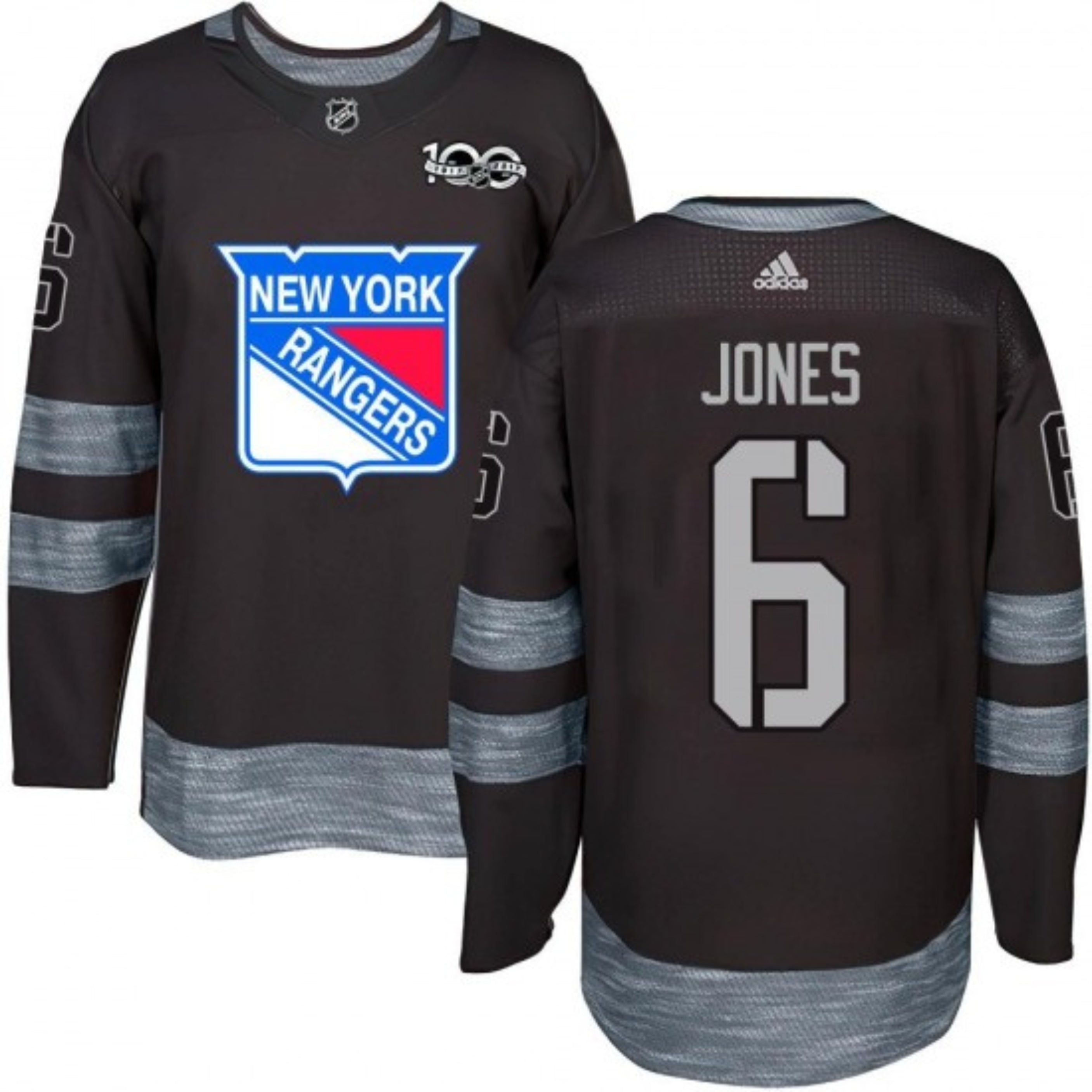 Zac Jones New York Rangers 6 Jersey