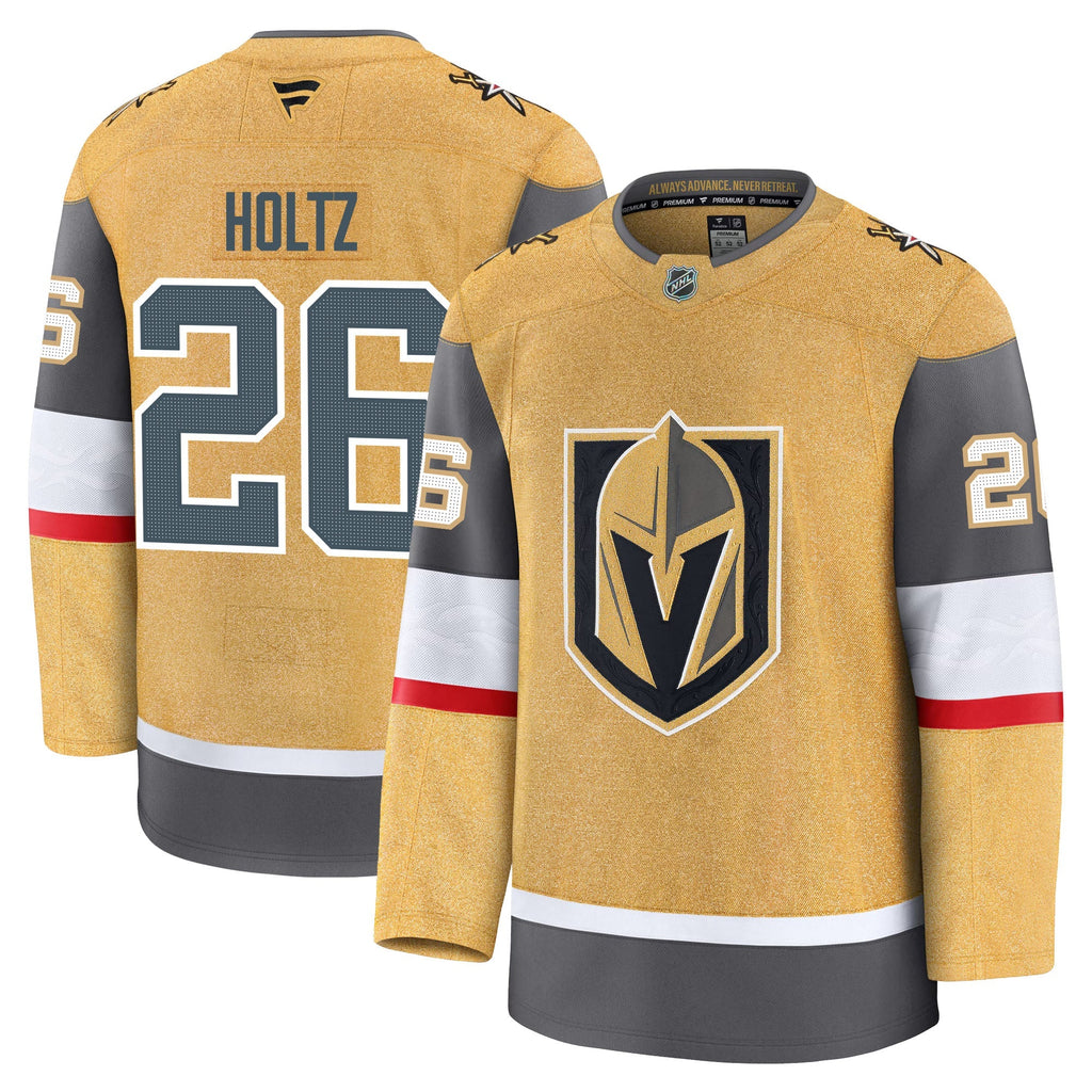 Alexander Holtz Vegas Golden Knights Fanatics Premium Home Jersey