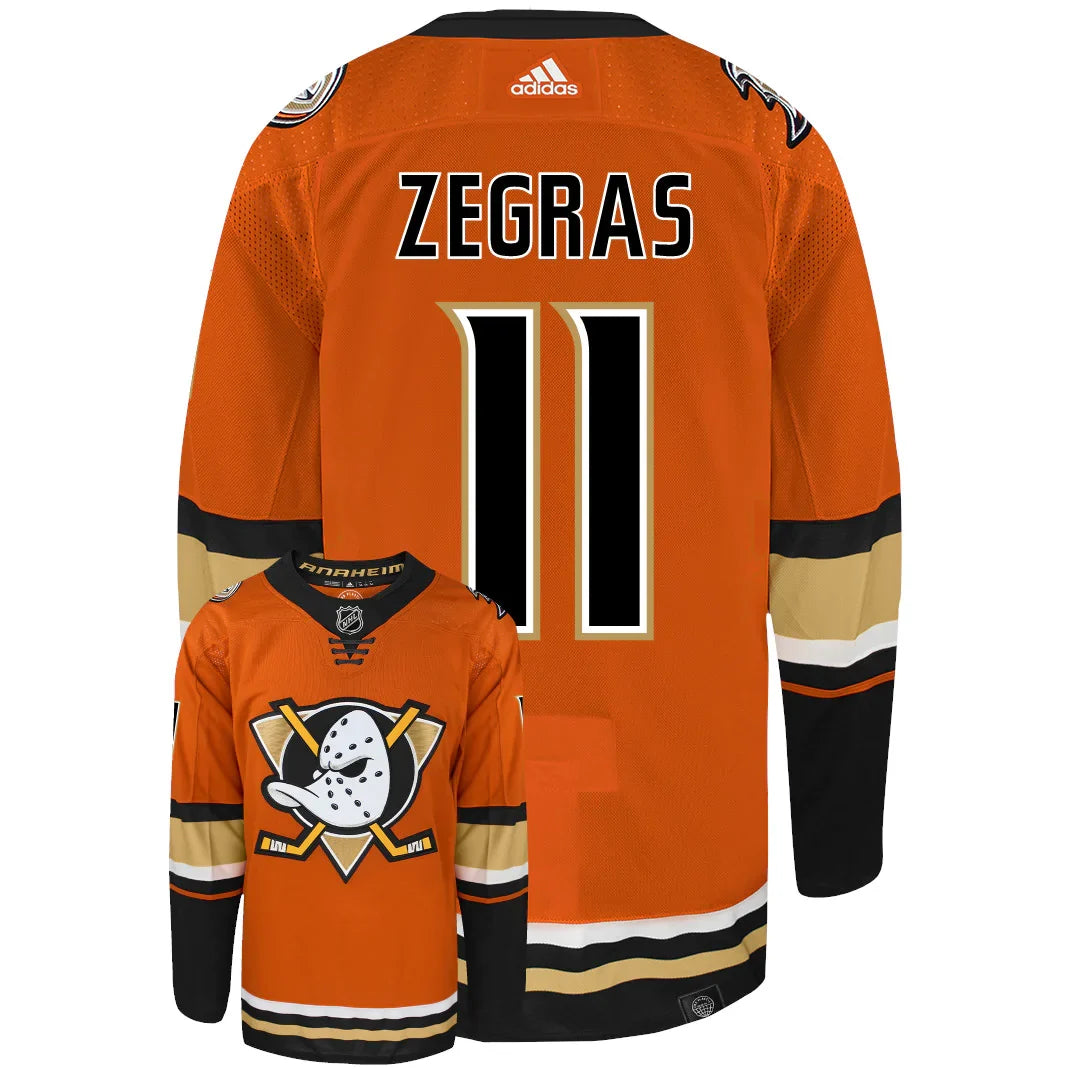 Trevor Zegras Anaheim Ducks 11 Jersey