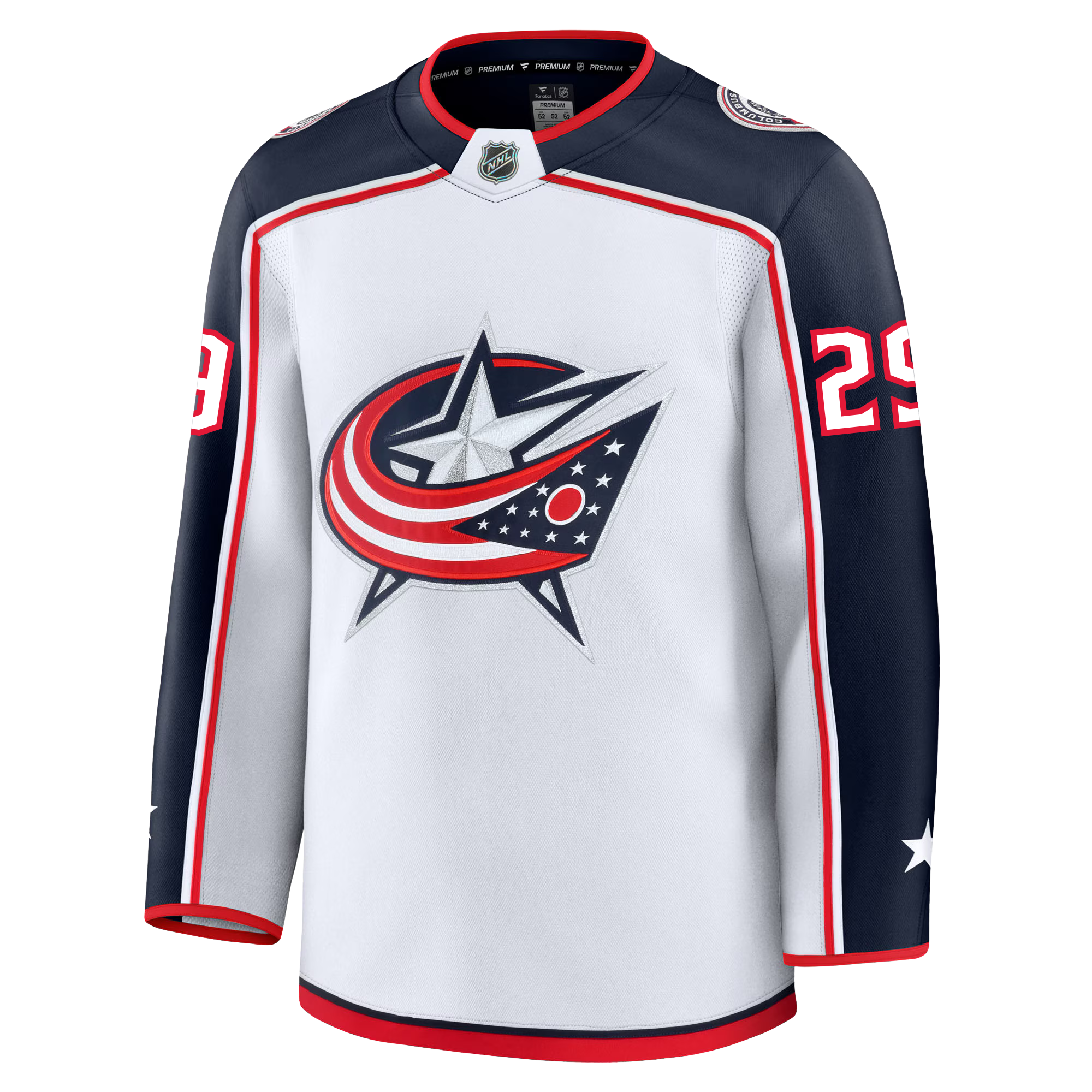 Jack Williams Columbus Blue Jackets Fanatics Premium Away Jersey