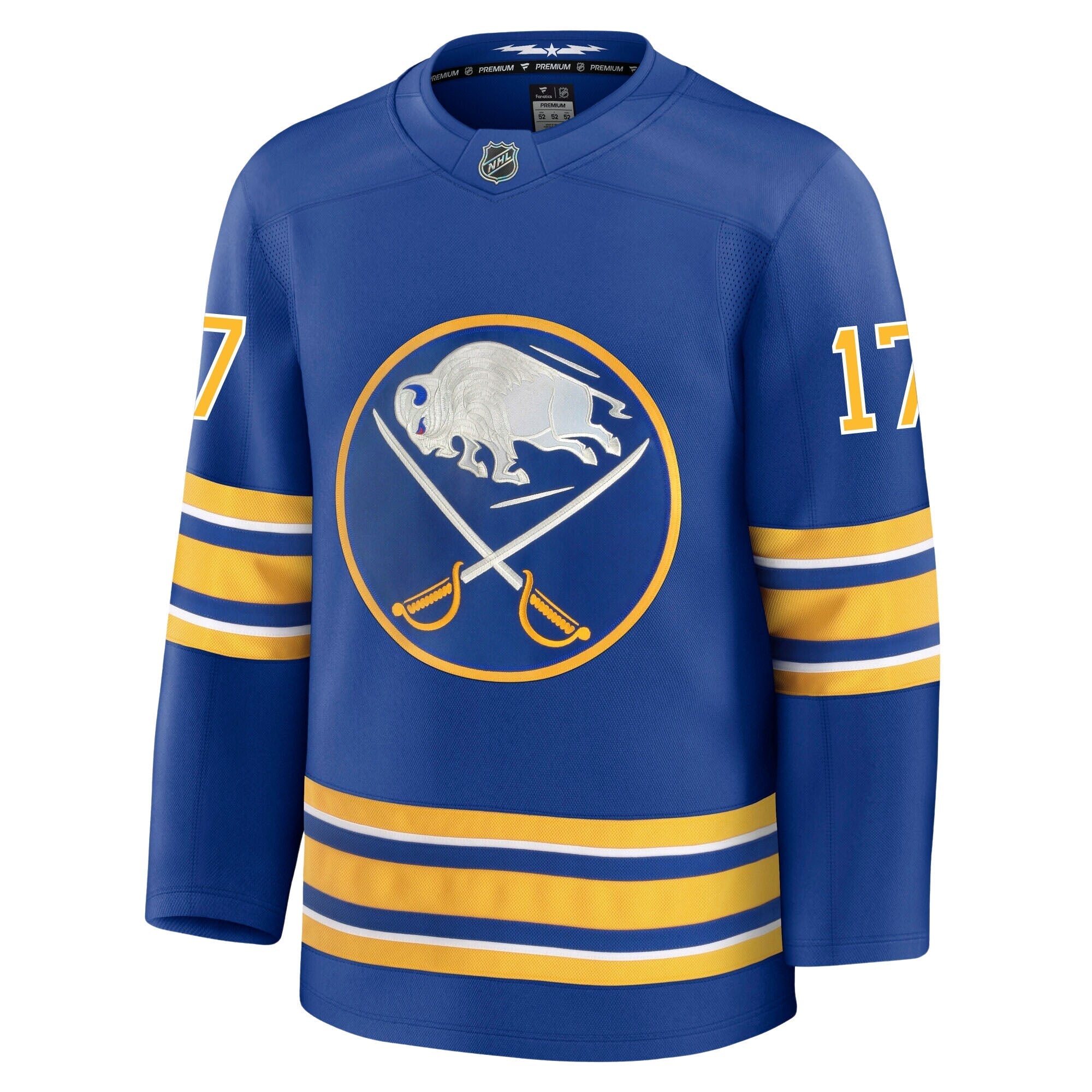 Jason Zucker Buffalo Sabres Fanatics Premium Home Jersey