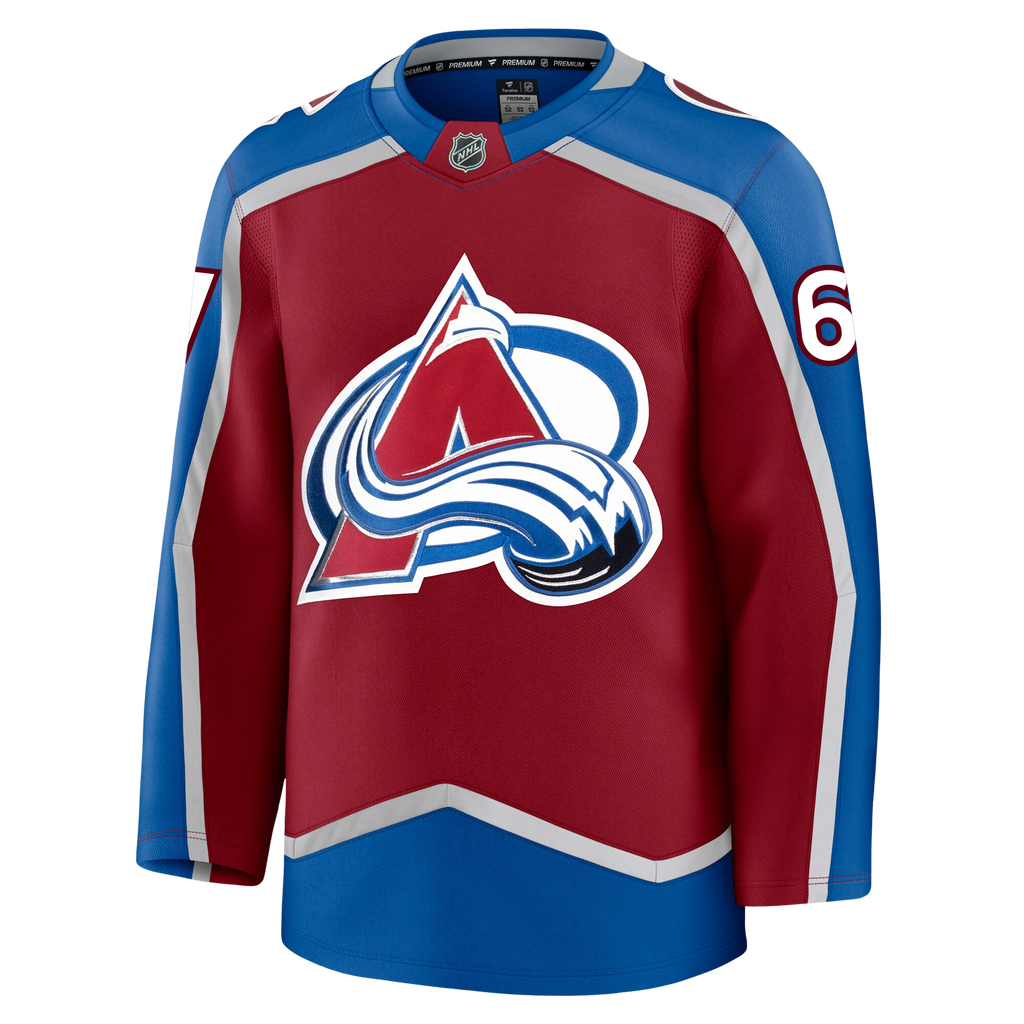 Keaton Middleton Colorado Avalanche Fanatics Premium Home Jersey
