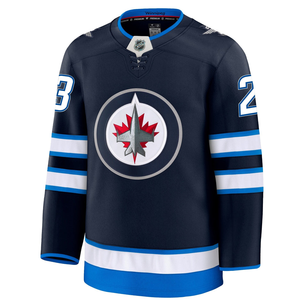 Mason Shaw Winnipeg Jets Fanatics Premium Home Jersey